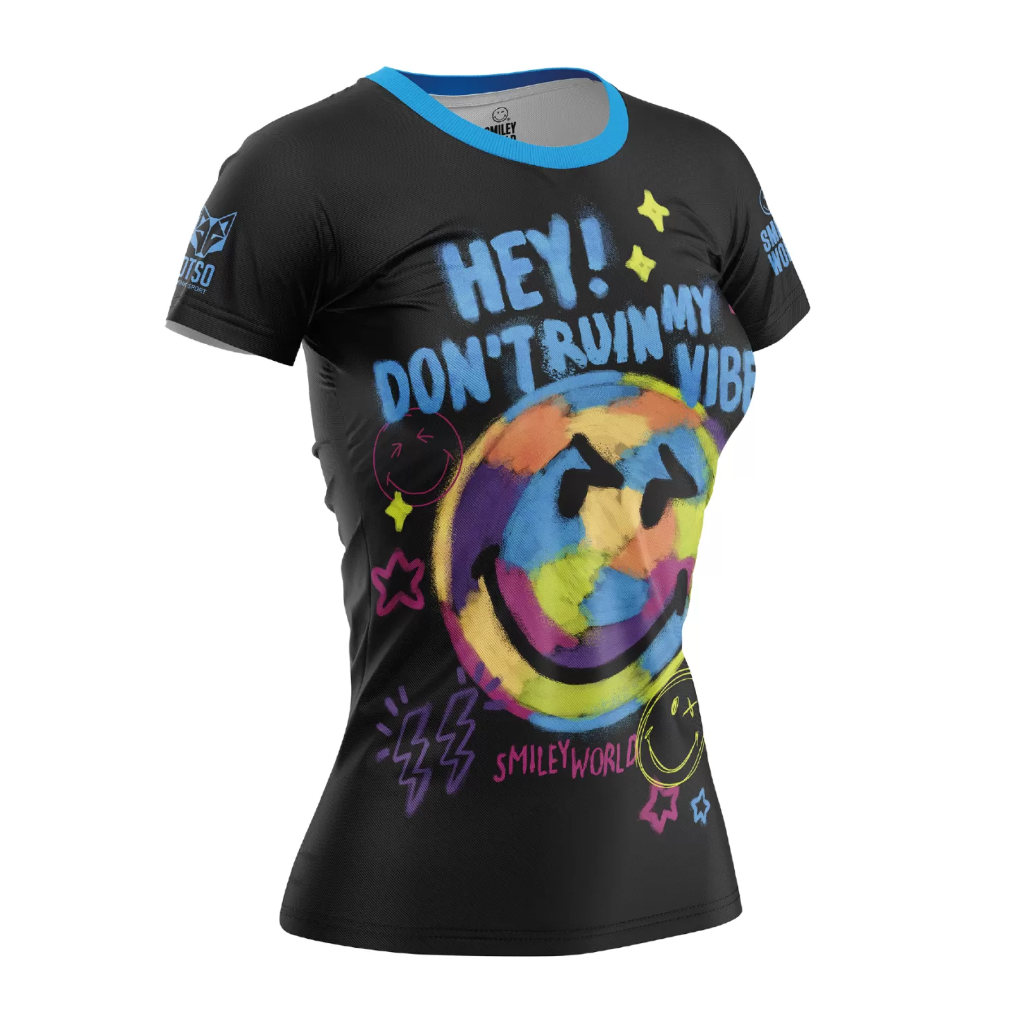 Cheap Women's Short Sleeve Shirt Smiley Festival - Mujer Camisetas Manga Corta Mujer