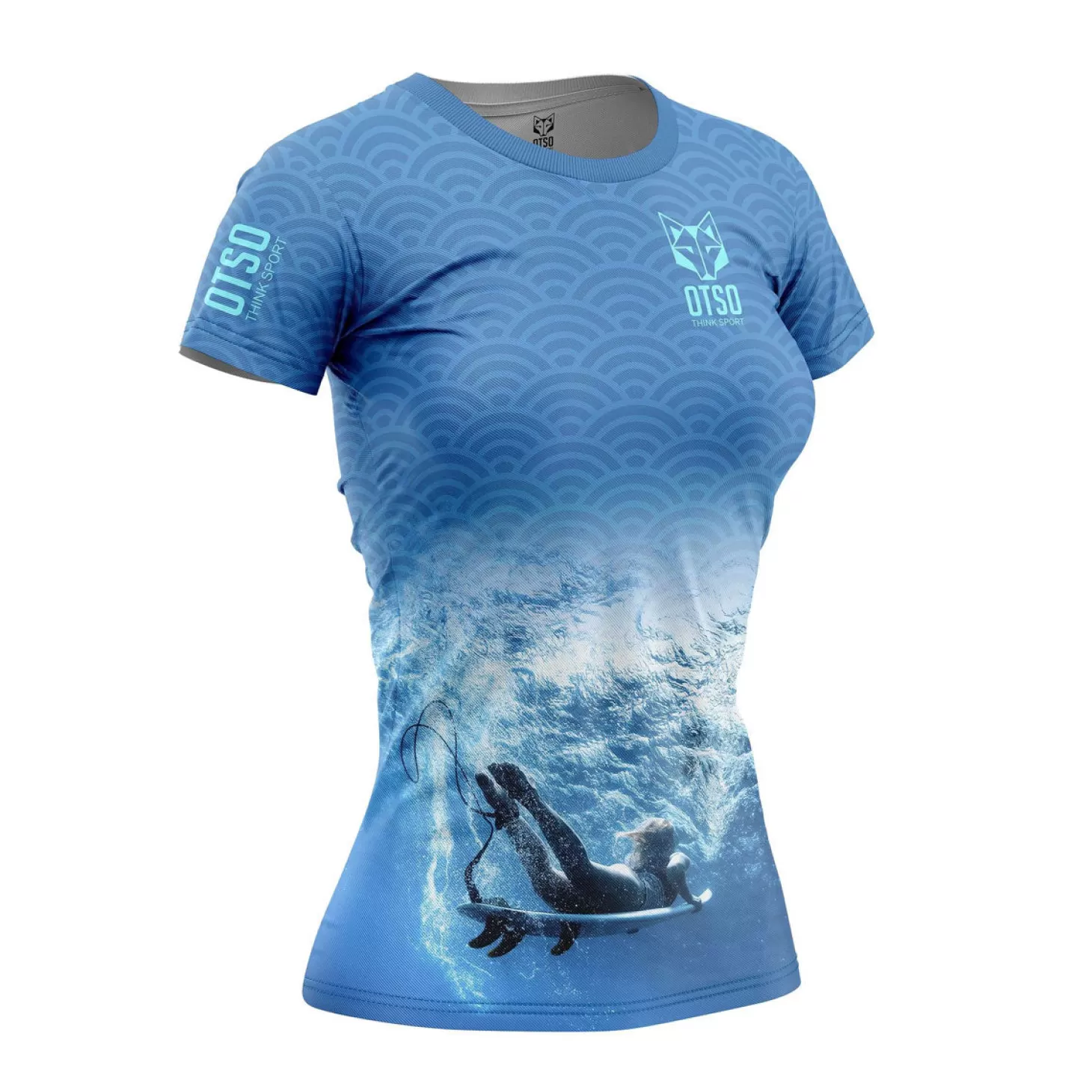 Best Women's Short Sleeve Shirt Surf - Mujer Camisetas Manga Corta Mujer