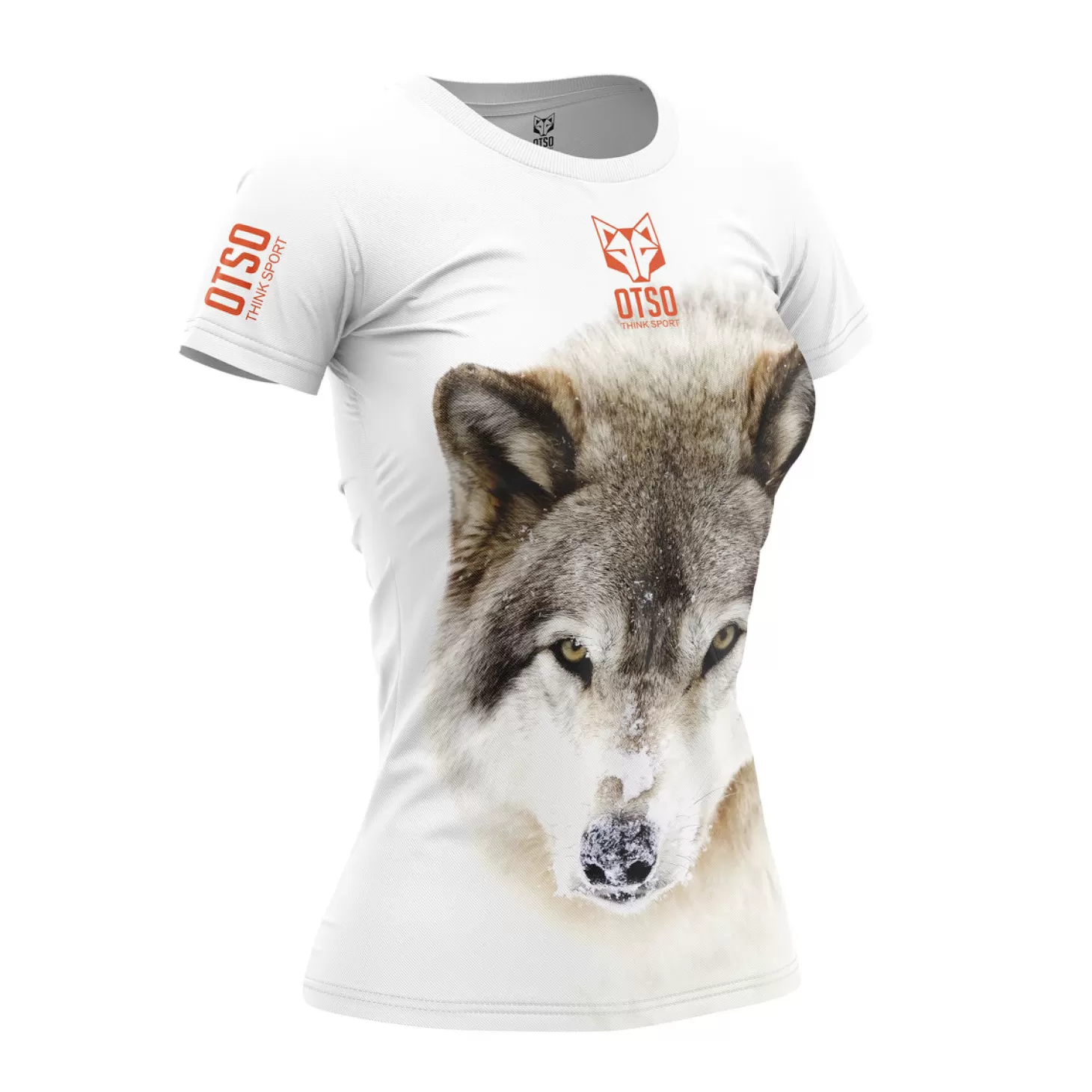 Sale Women's Short Sleeve Shirt Wolf - Mujer Camisetas Manga Corta Mujer
