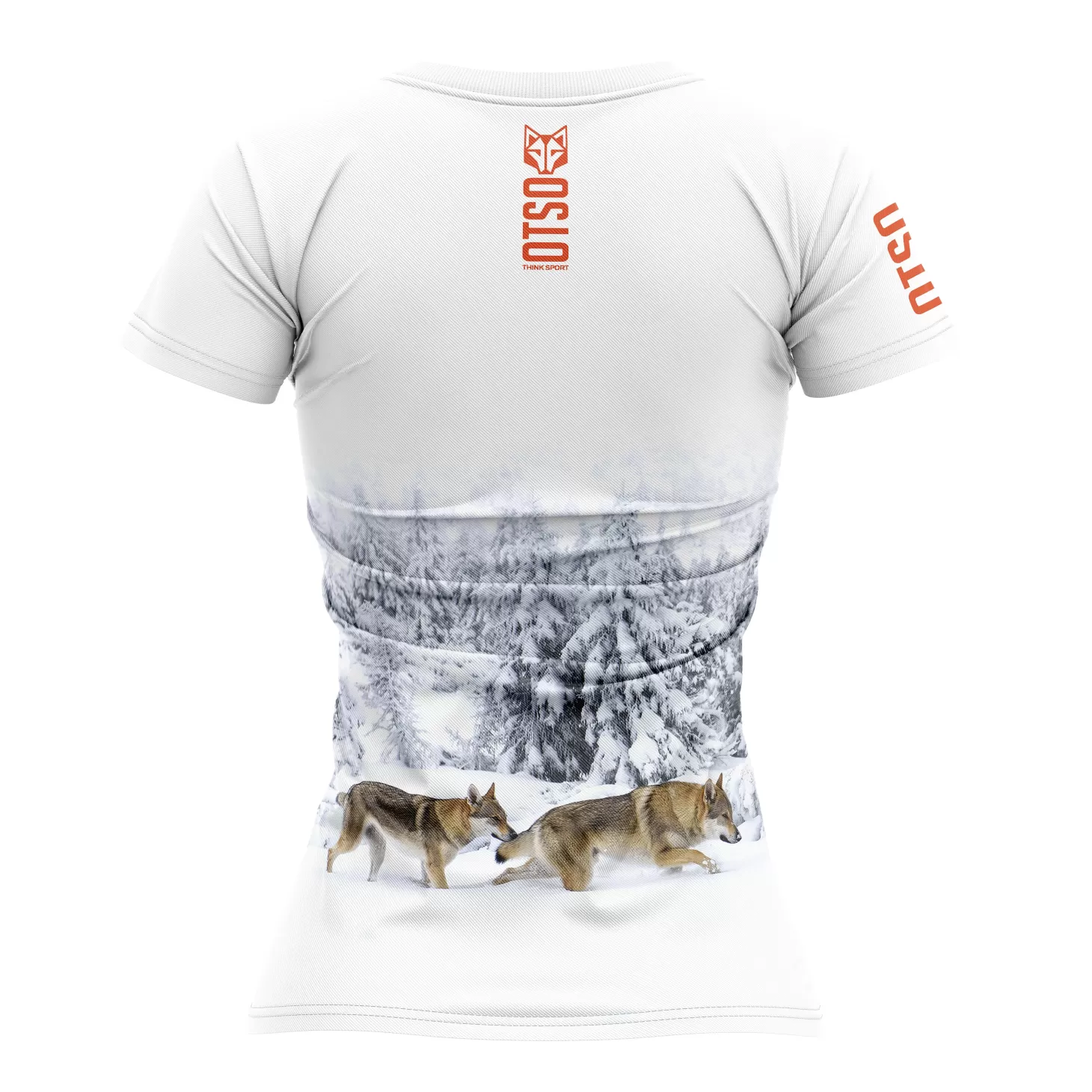 Sale Women's Short Sleeve Shirt Wolf - Mujer Camisetas Manga Corta Mujer