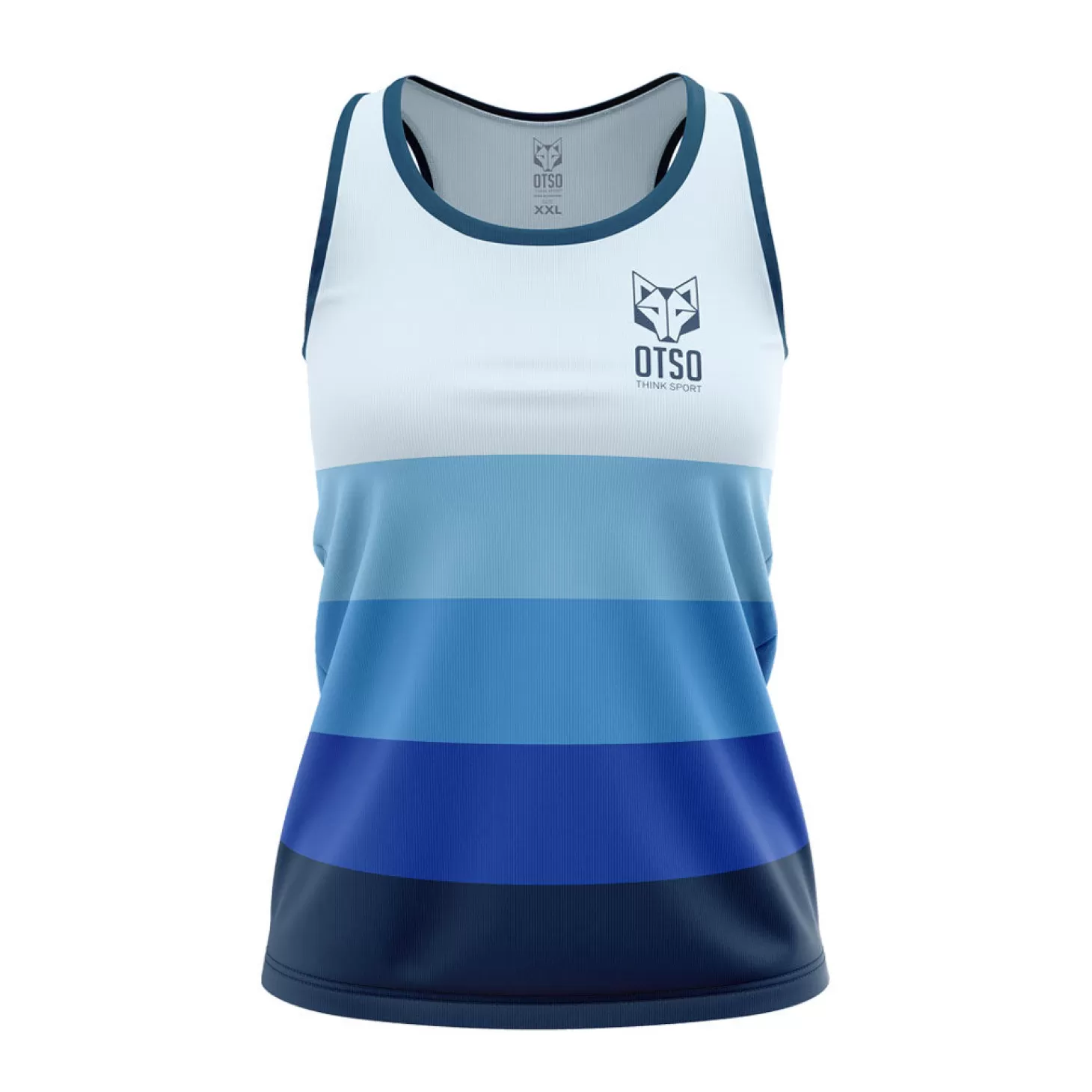 New Women's Singlet Blue - Mujer Camisetas Sin Manga Mujer