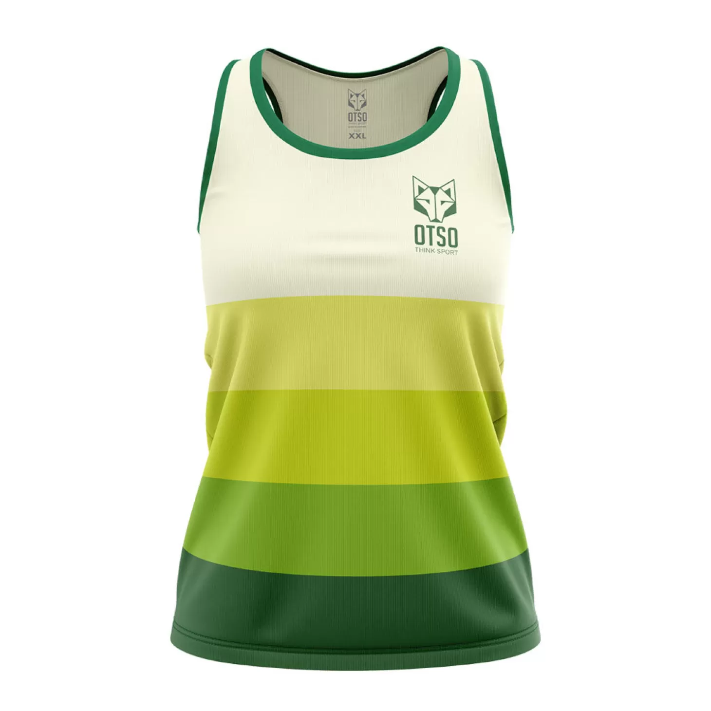 Outlet Women's Singlet Green - Mujer Camisetas Sin Manga Mujer