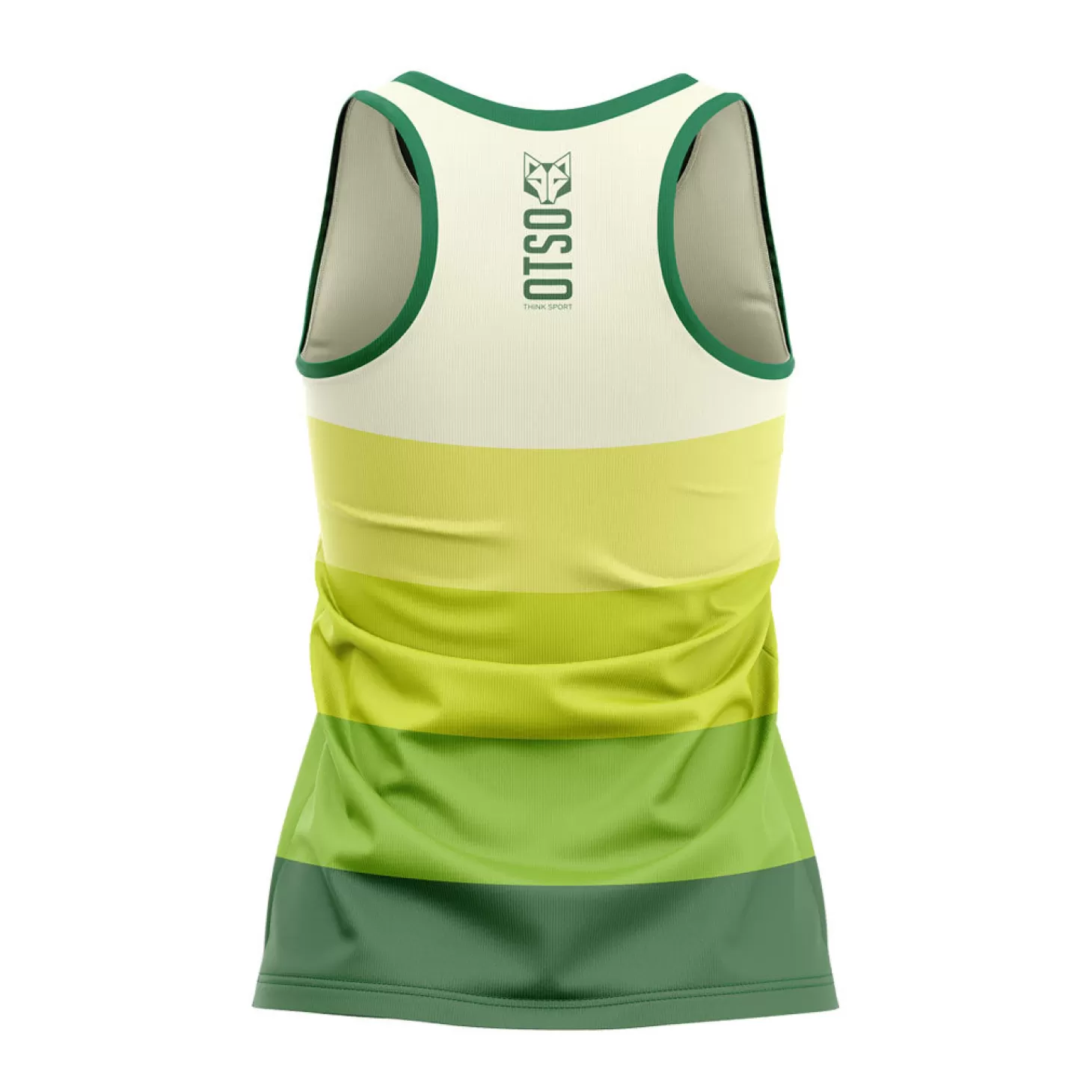 Outlet Women's Singlet Green - Mujer Camisetas Sin Manga Mujer