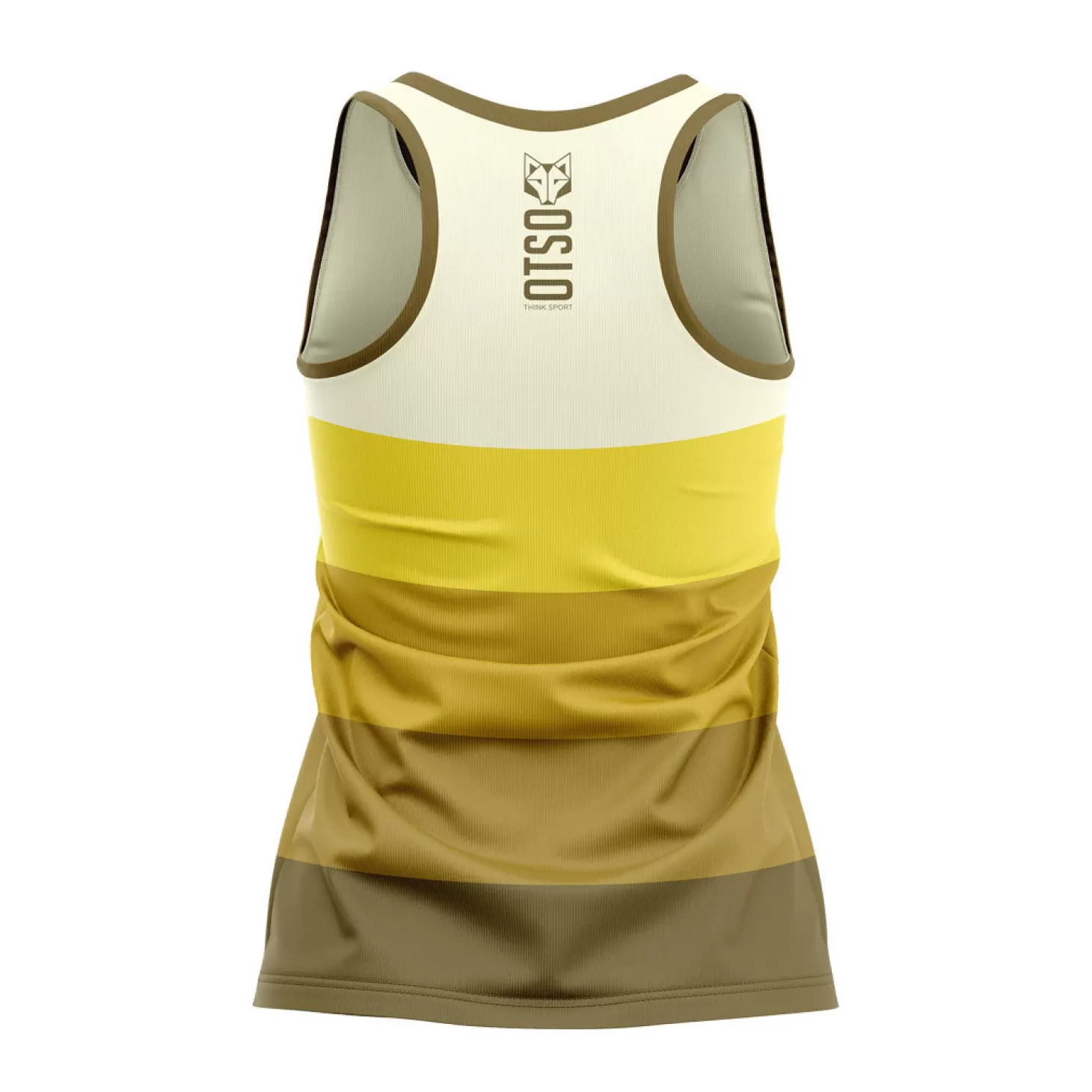 Outlet Women's Singlet Yellow - Mujer Camisetas Sin Manga Mujer